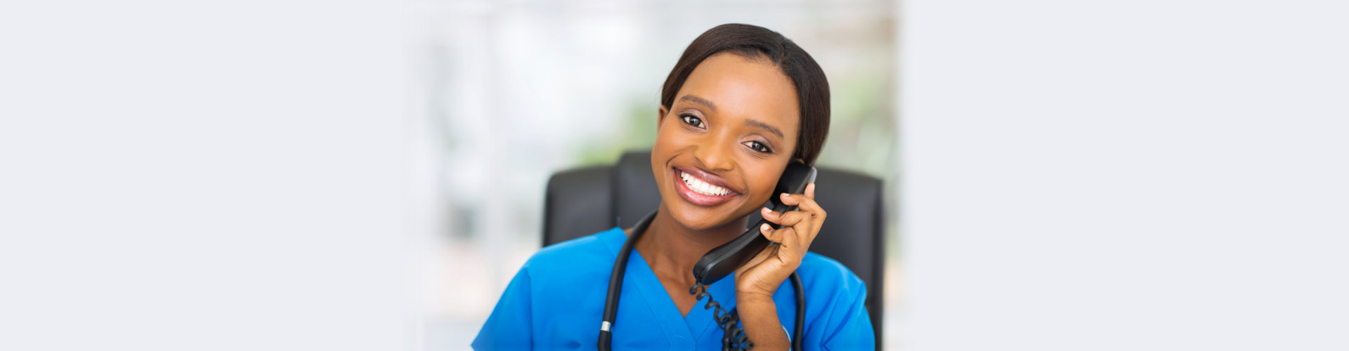 nurse having a call